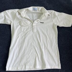 Vintage Pittsburgh Steelers Shirt Mens Large White NFL Football Made USA 80s